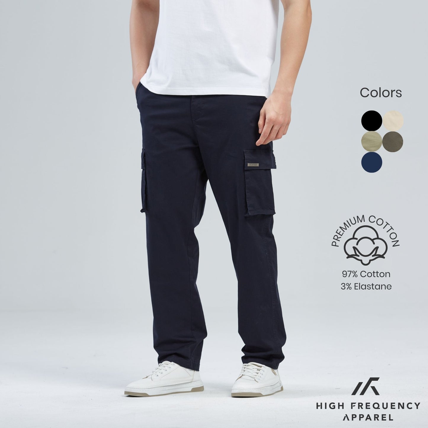 hfa unisex straight cut utility cargo pants