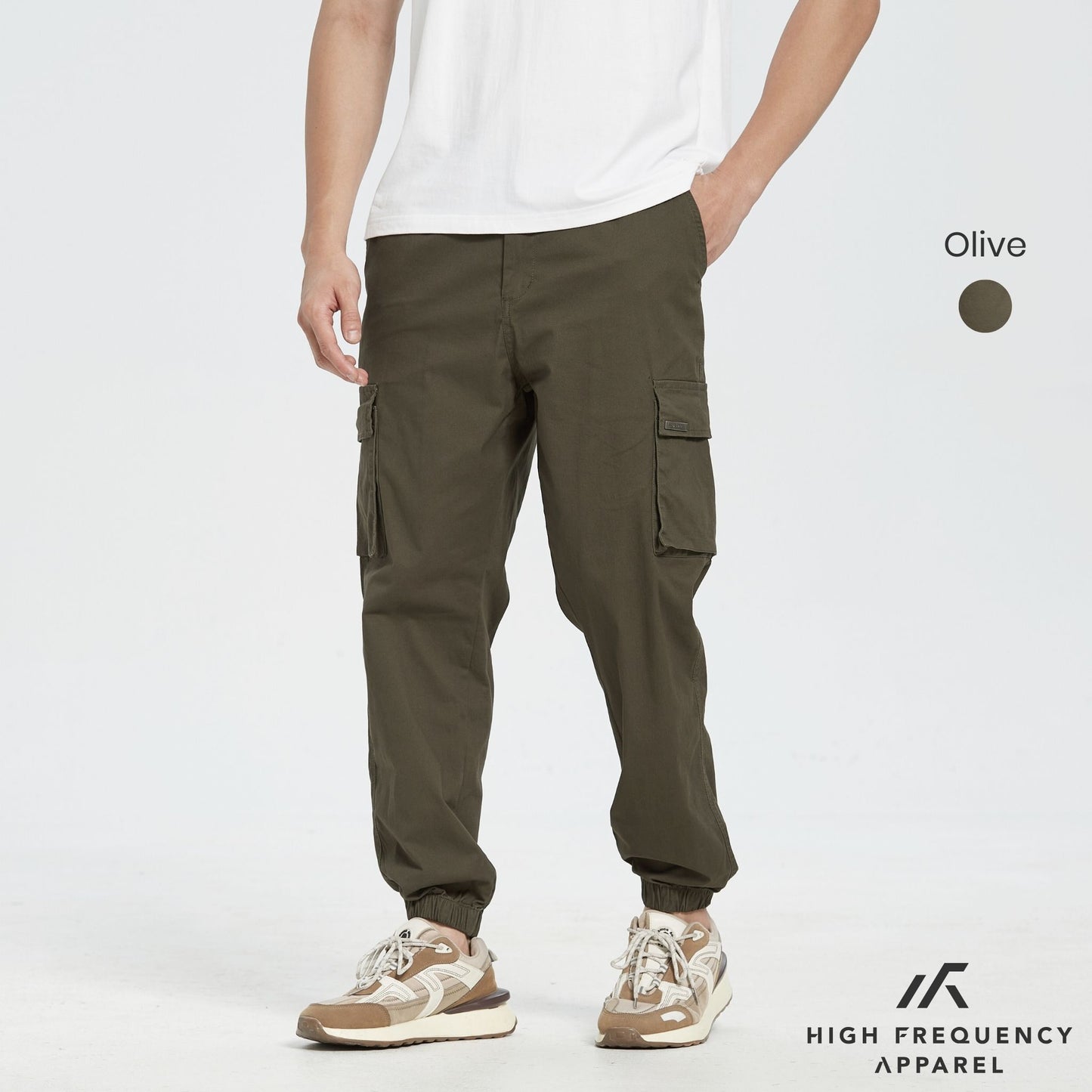 hfa unisex cuffed utility cargo pants