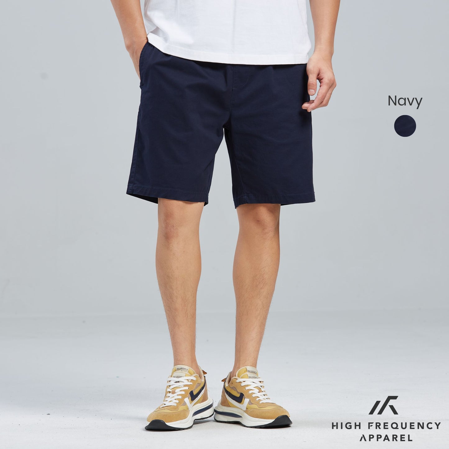 hfa men's cotton essential casual shorts