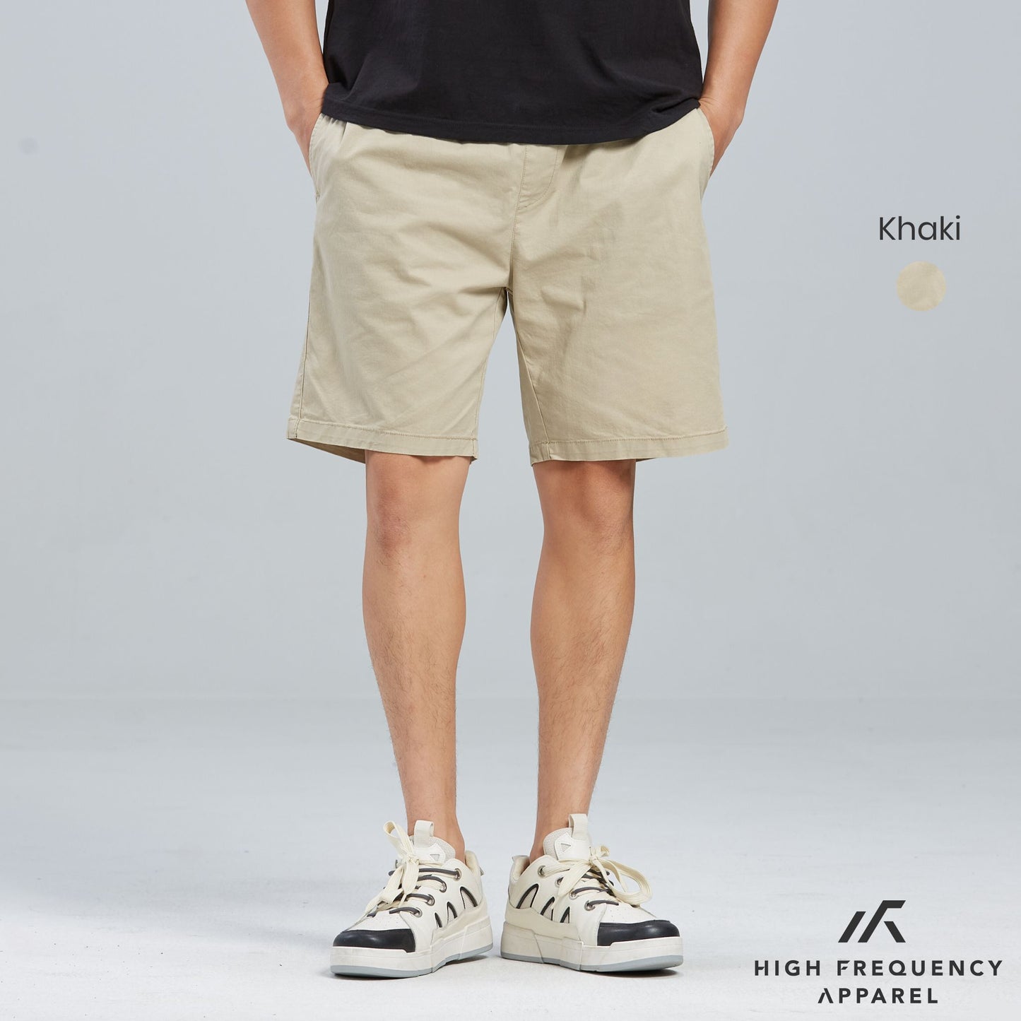 hfa men's cotton essential casual shorts