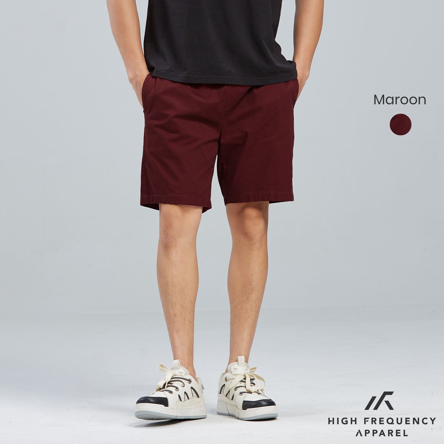 hfa men's cotton essential casual shorts