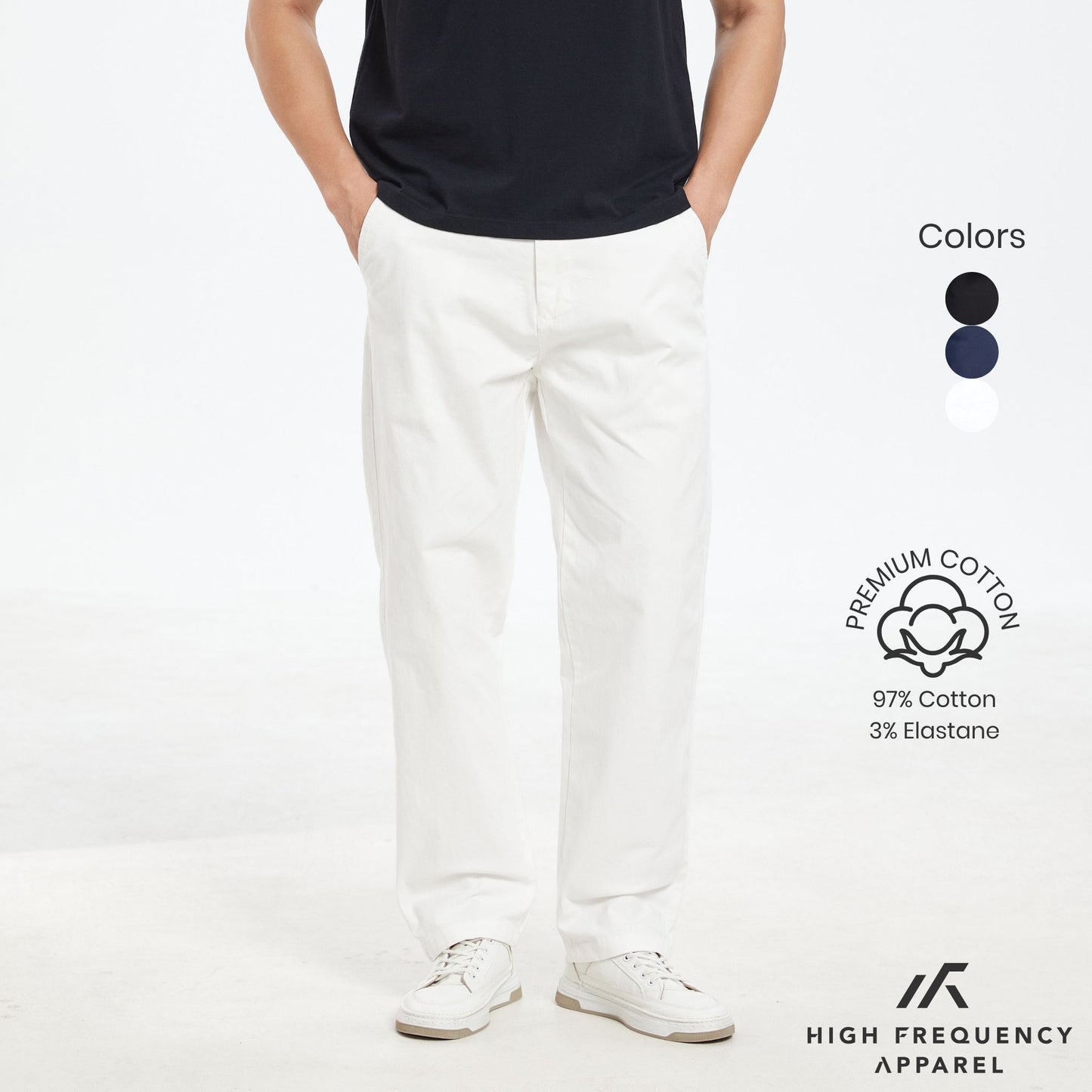 hfa men's straight cut chino pants