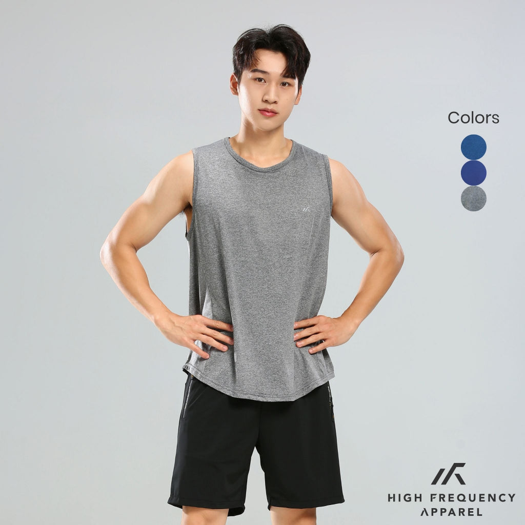 hfa unisex dri-fit heather crew neck tank top