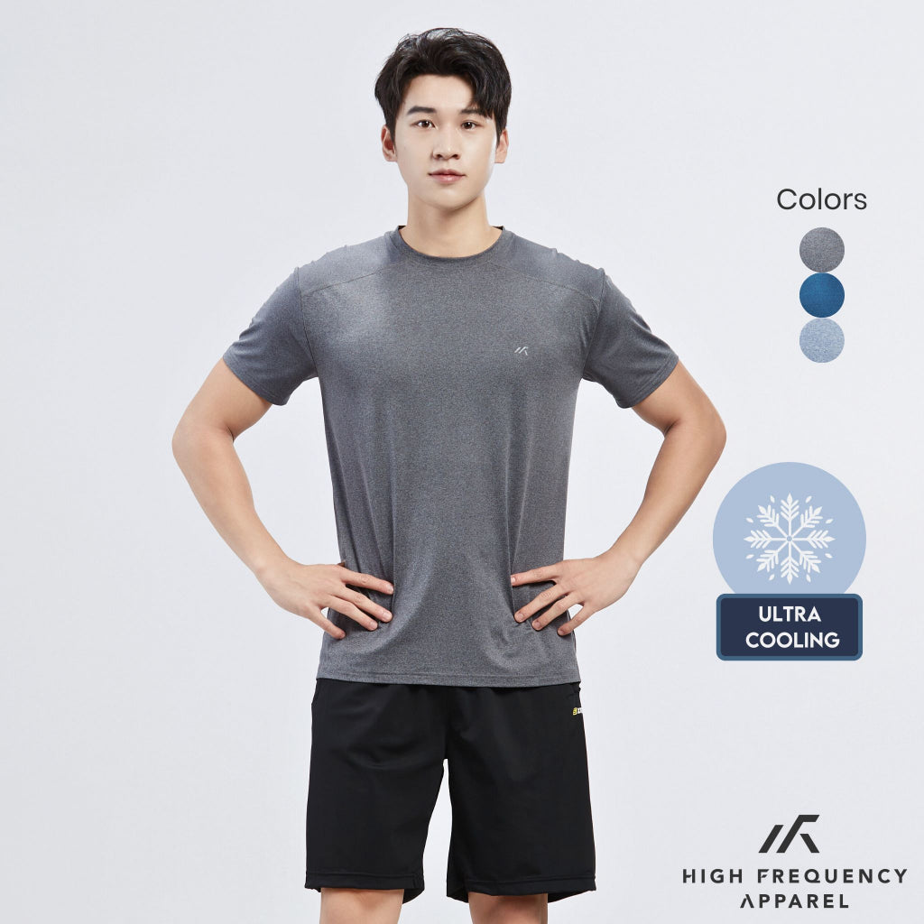 hfa unisex perforated performance dri-fit crew neck short sleeve t-shirt