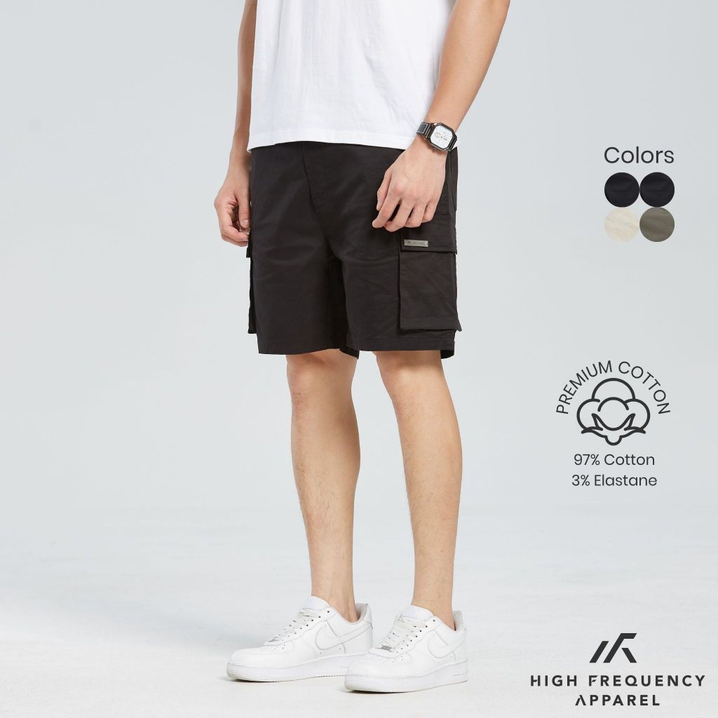 hfa unisex utility cargo shorts