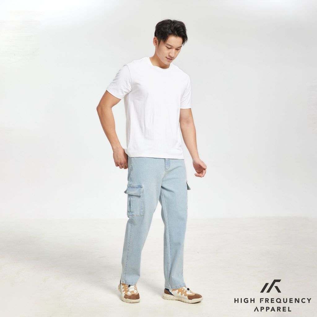 hfa men's cargo denim jeans