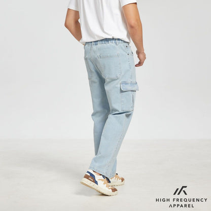 HFA Men's Cargo Denim Jeans