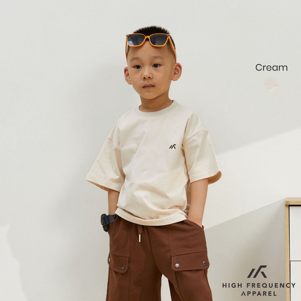 hfa kids oversized cotton tee