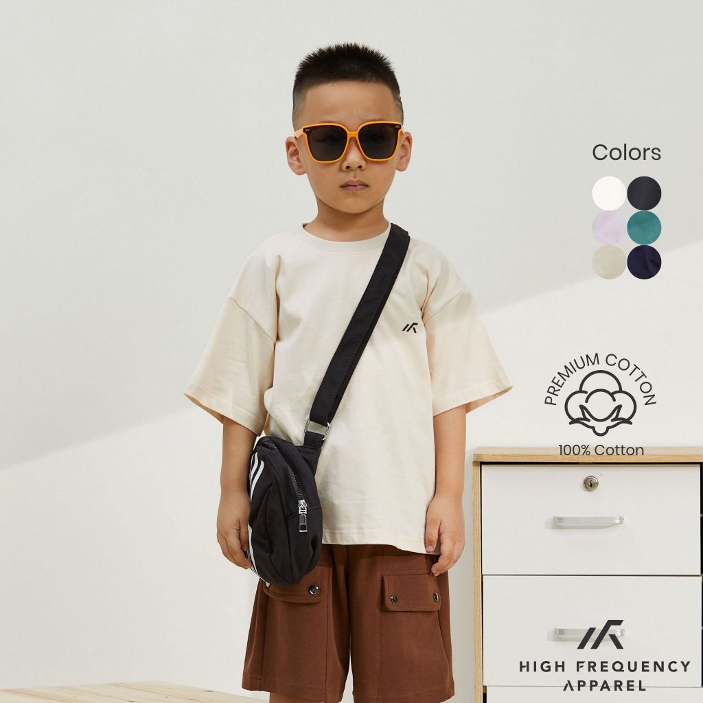 hfa kids oversized cotton tee