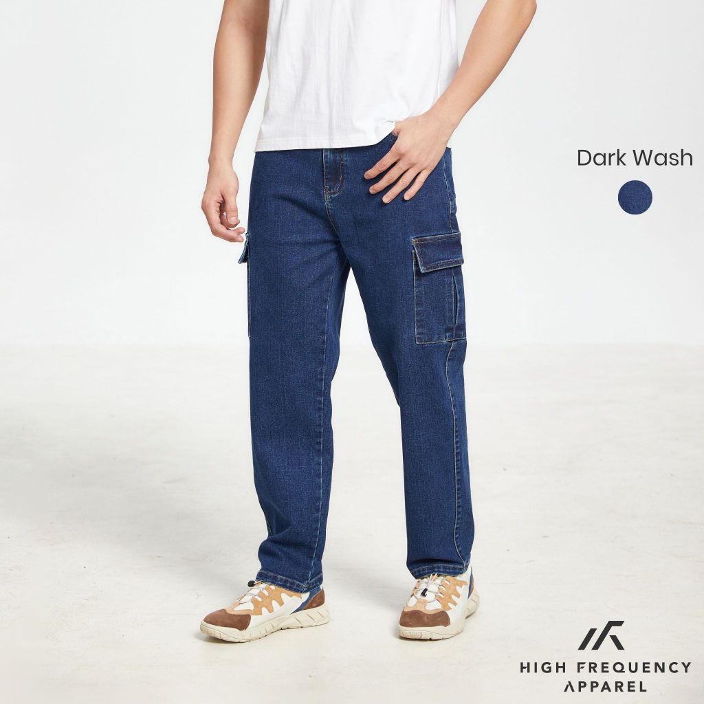 hfa men's cargo denim jeans