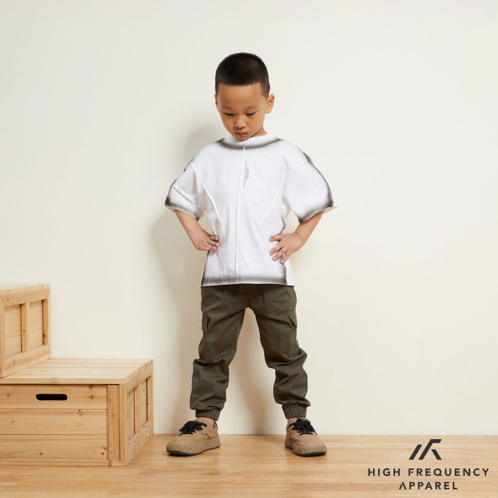 hfa kids utility cuffed cargo pants