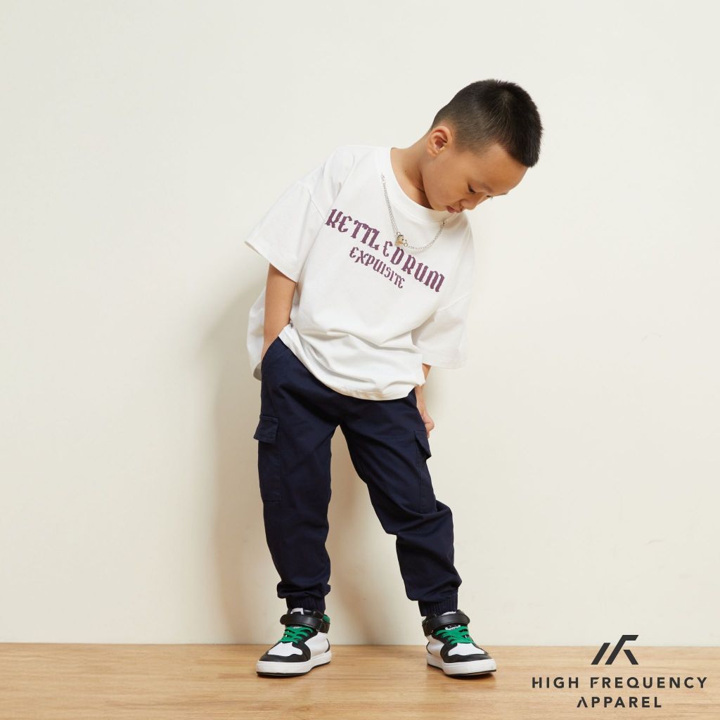 hfa kids utility cuffed cargo pants