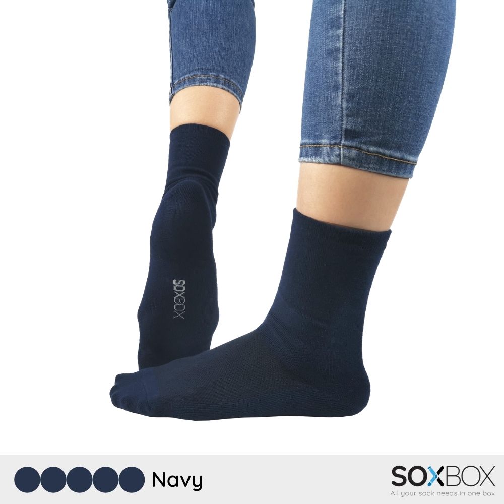 [5 pairs] soxbox unisex long cotton socks