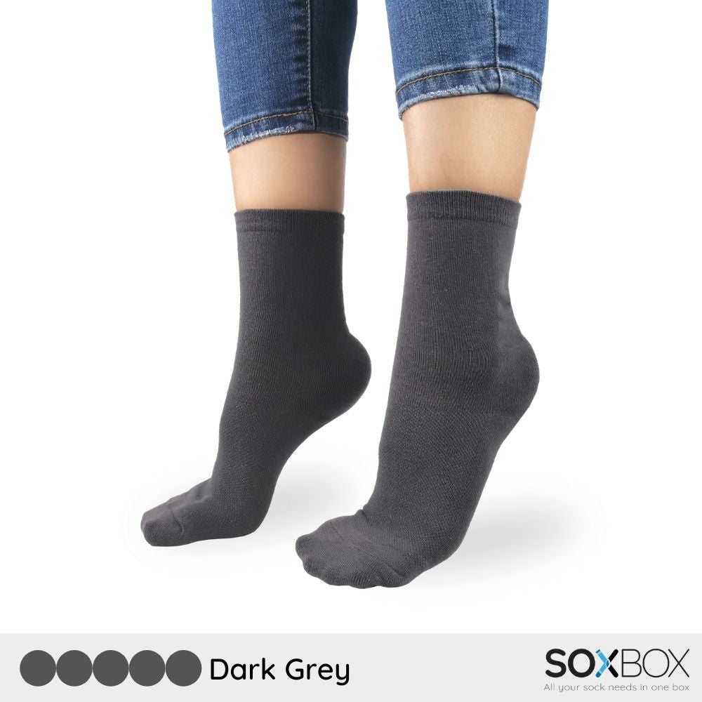 [5 pairs] soxbox unisex long cotton socks