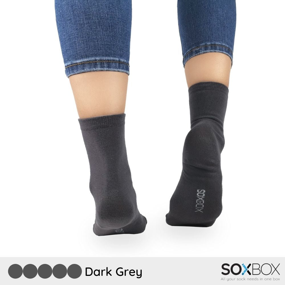 [5 pairs] soxbox unisex long cotton socks