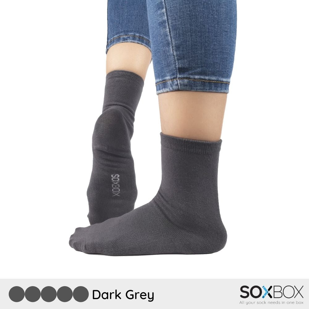 [5 pairs] soxbox unisex long cotton socks