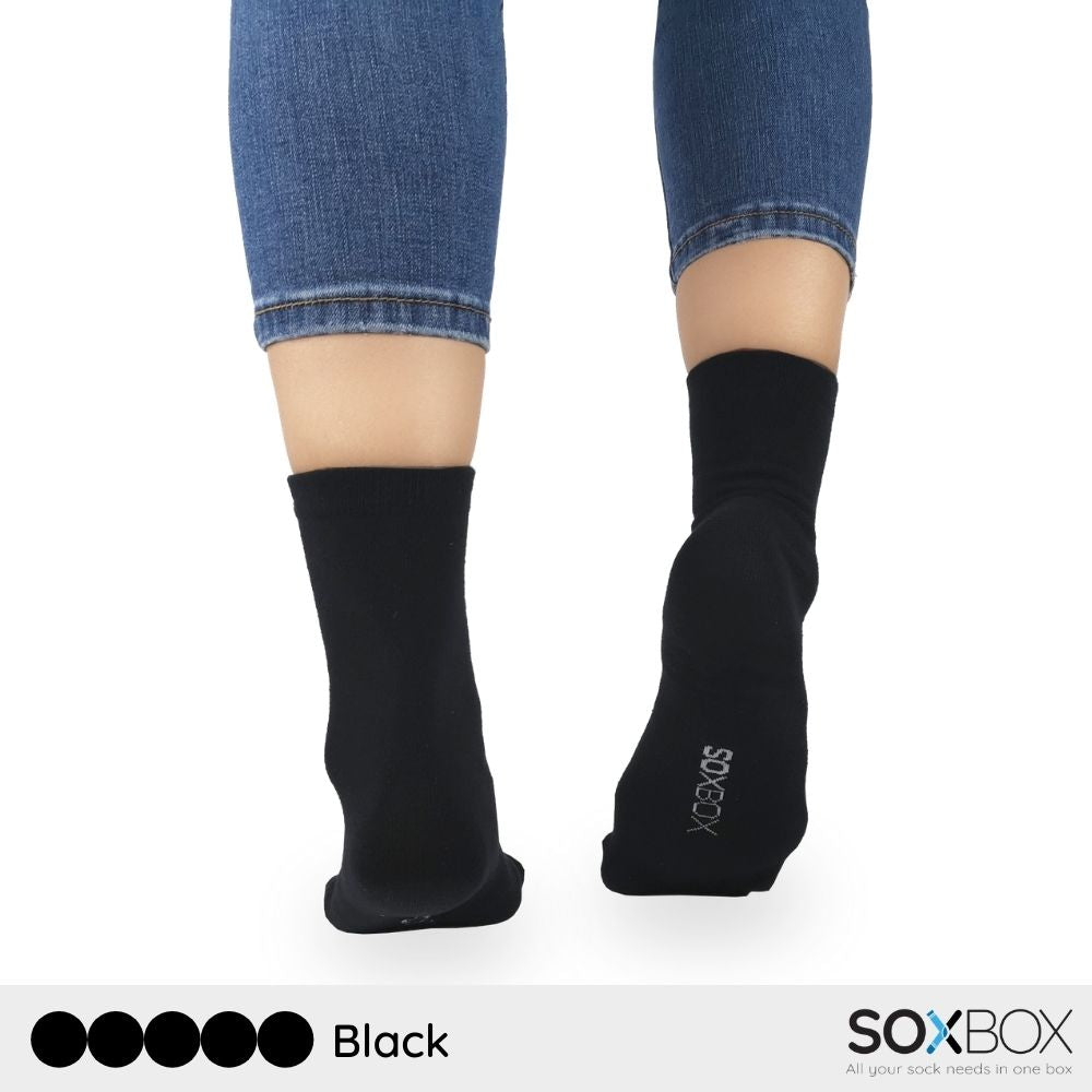 [5 pairs] soxbox unisex long cotton socks