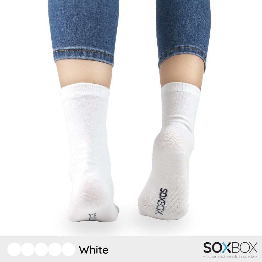 [5 pairs] soxbox unisex long cotton socks