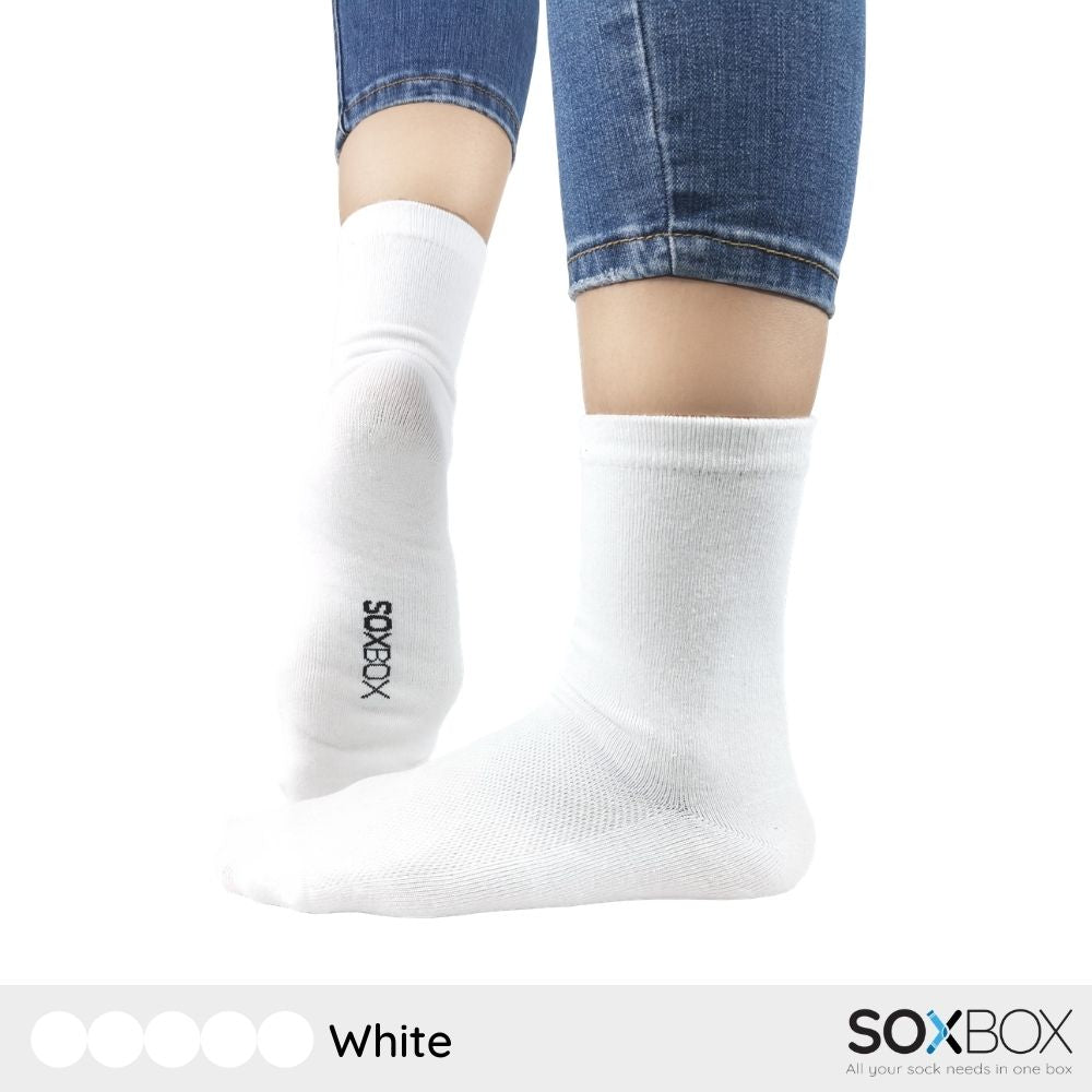 [5 pairs] soxbox unisex long cotton socks