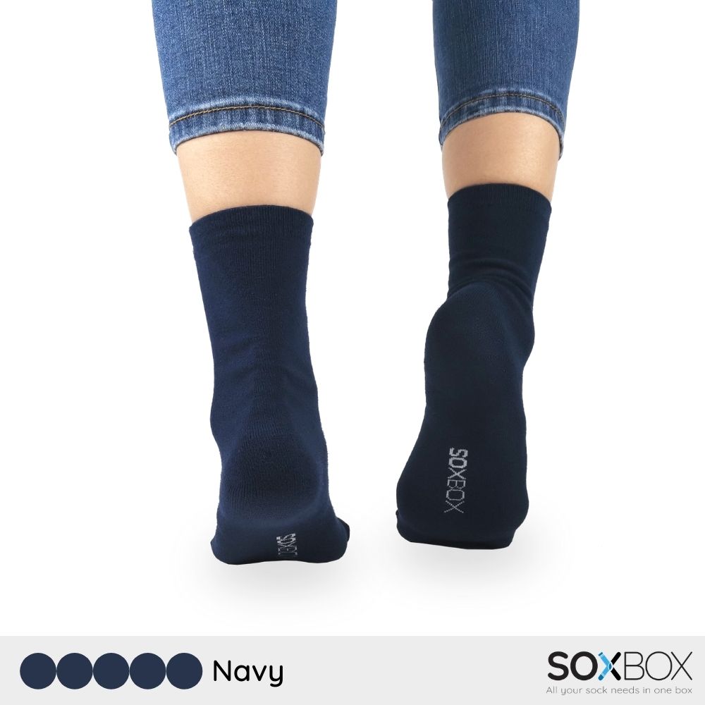 [5 pairs] soxbox unisex long cotton socks