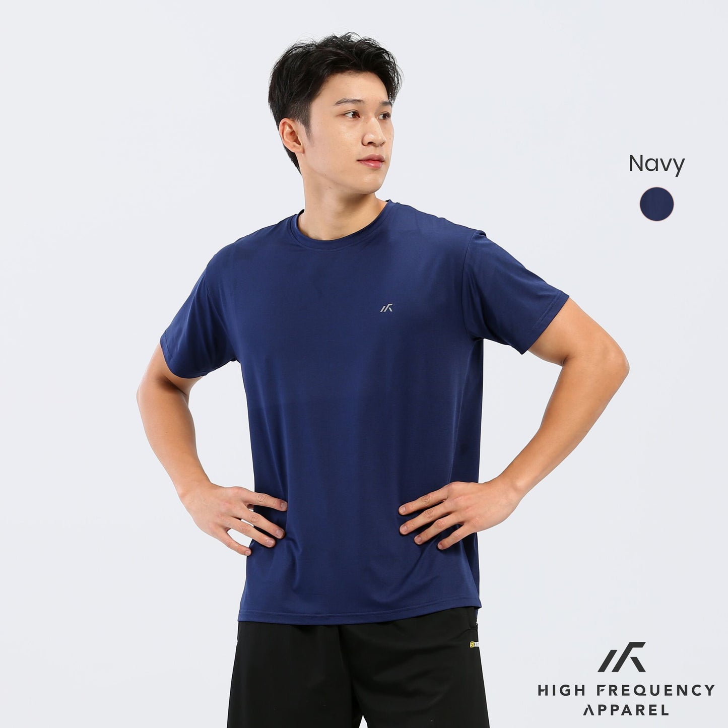 hfa unisex dri-fit heather crew neck short sleeve t-shirt